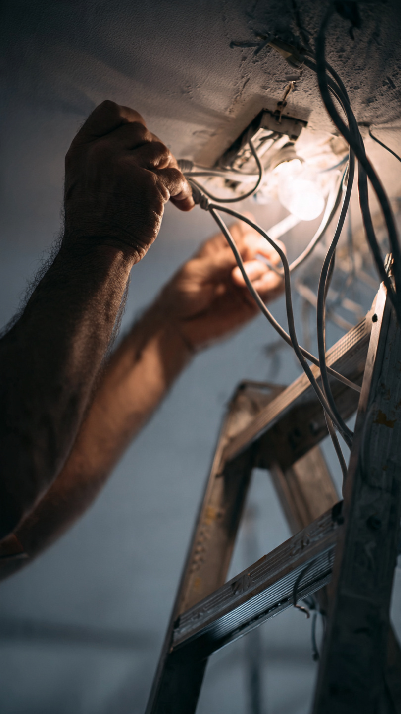 Light Fixture Installation - Electrical service in Broward County